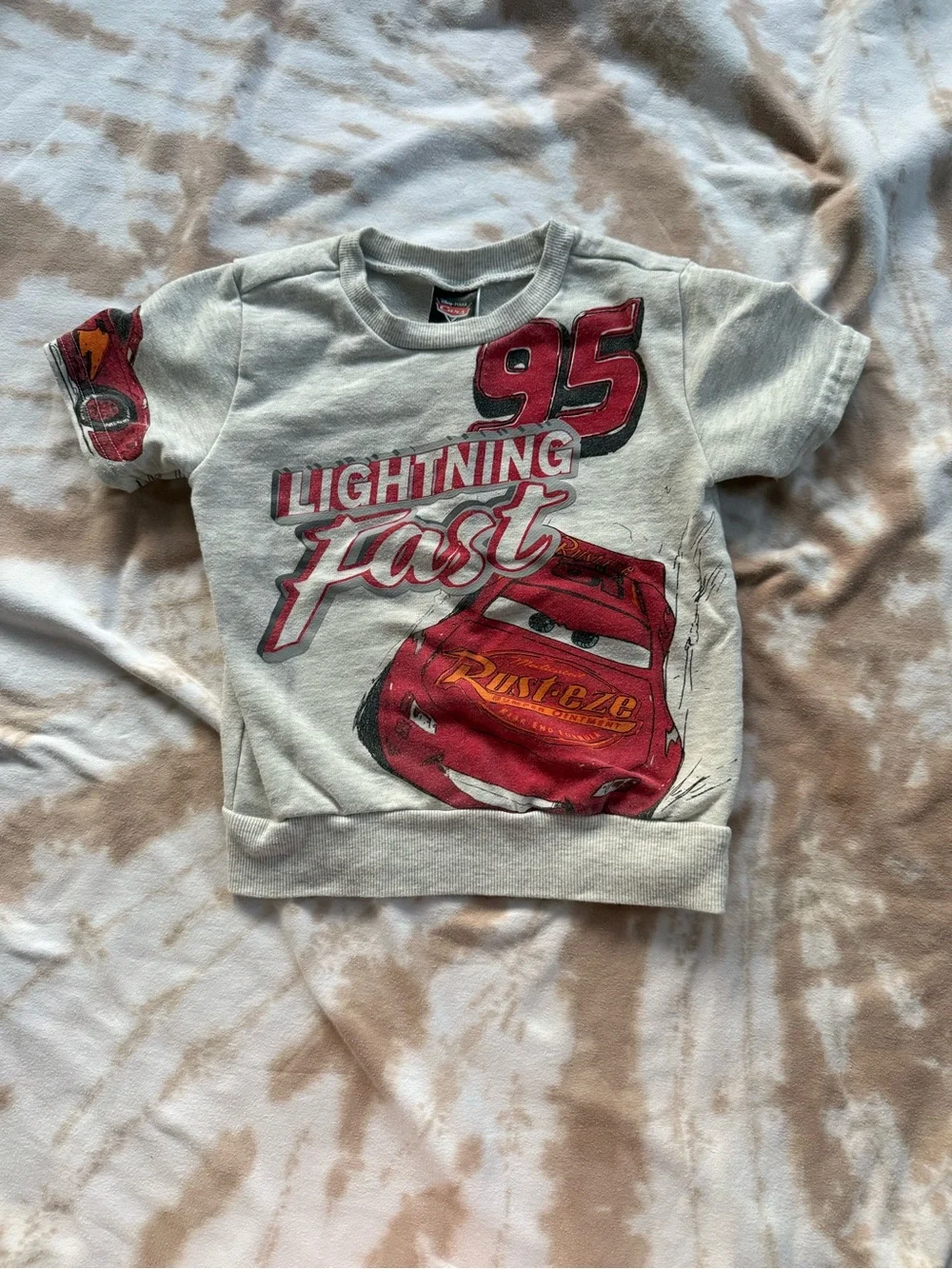 Disney Cars Lightning McQueen Tee & Shorts Set 4T